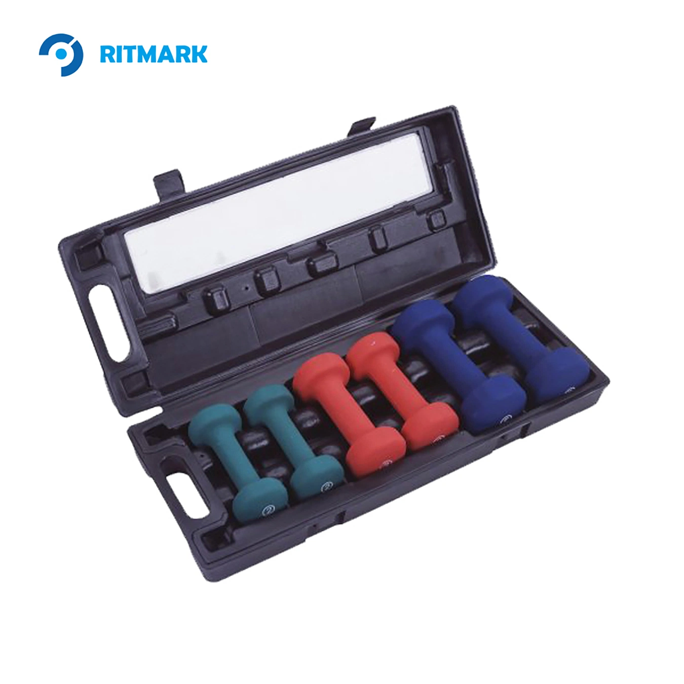 Todo incluido Multi-Peso PVC Dumbbell Set para Home Gyms