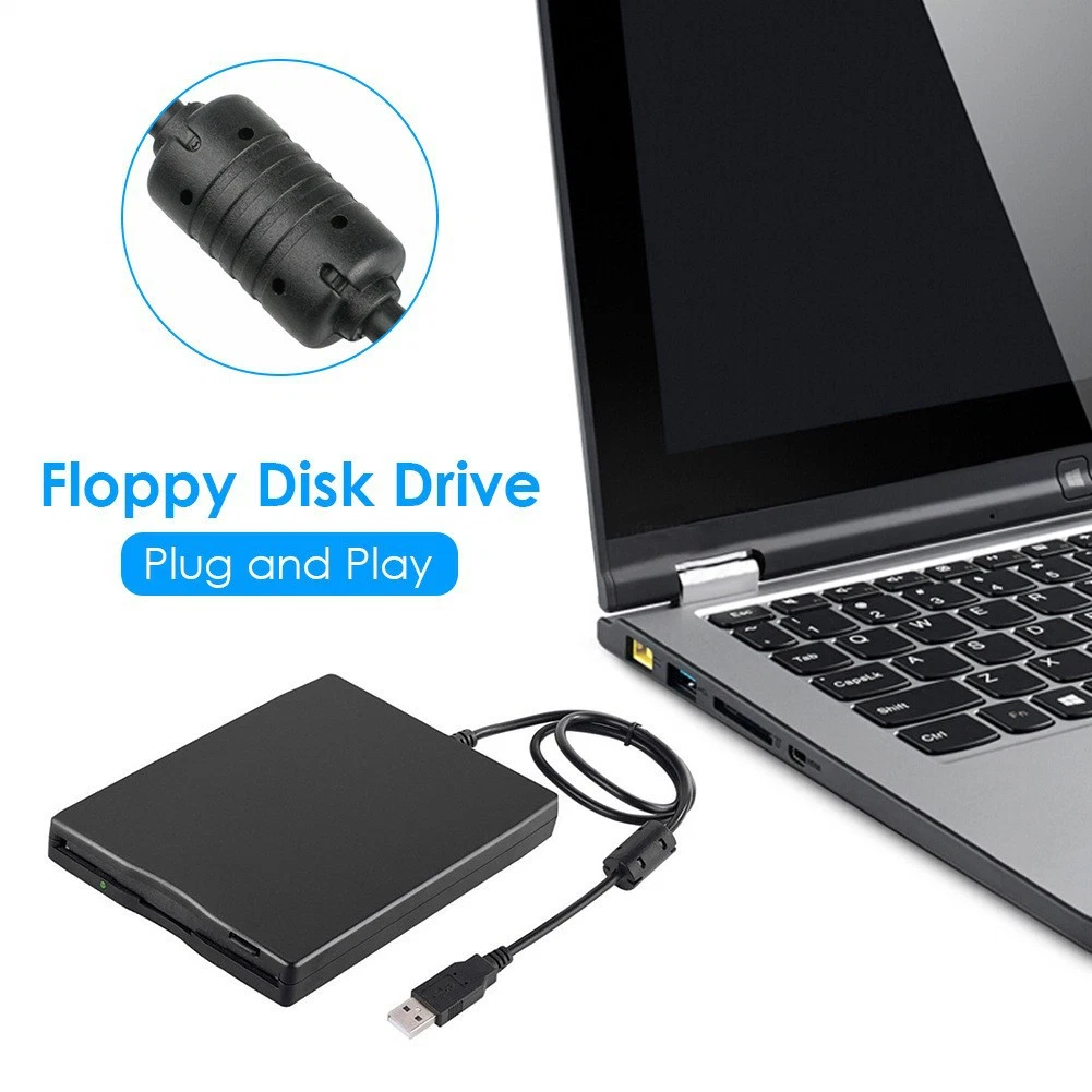 1.44MB USB Portable External Diskette Drive 3.5 Inches Floppy Drive