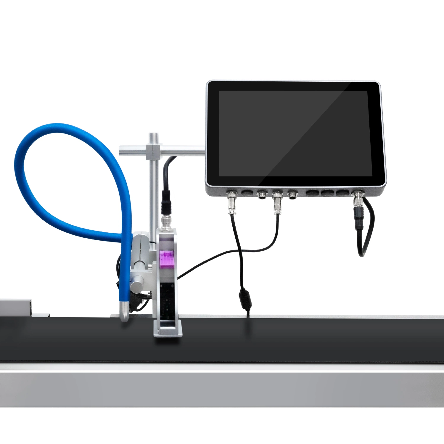 Pi8820 Tij multilingüe de alta velocidad digital de código de máquina de inyección de tinta para caja de cartón para línea de producción