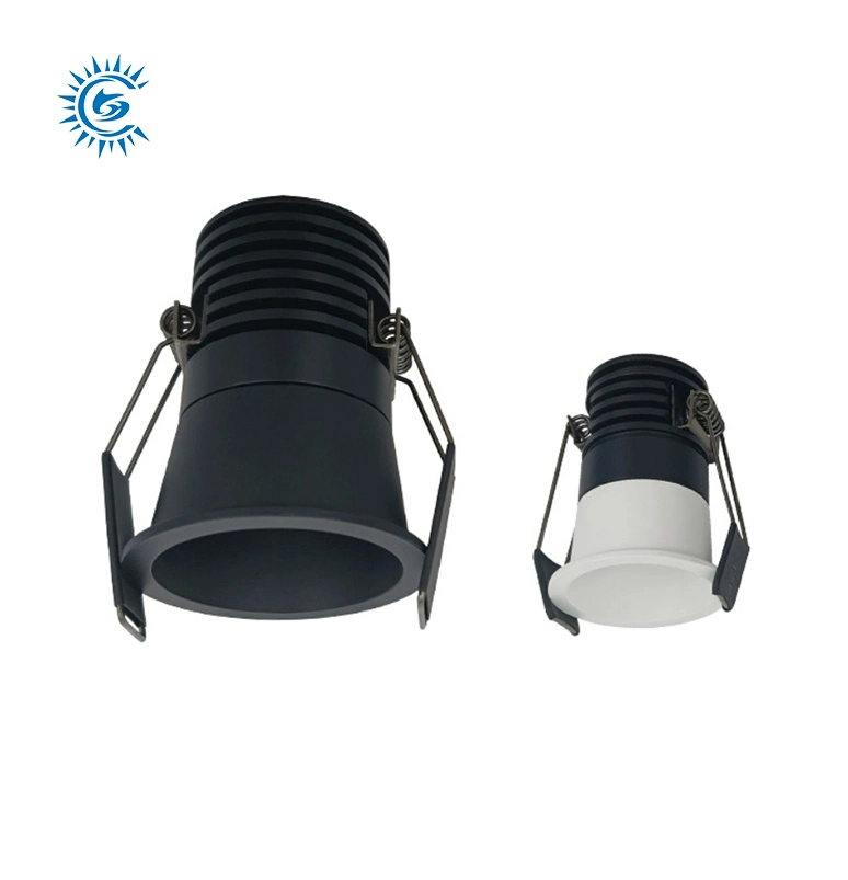 Downlight LED de aluminio interior IP20/IP44 de temperatura de color 2700-6500K