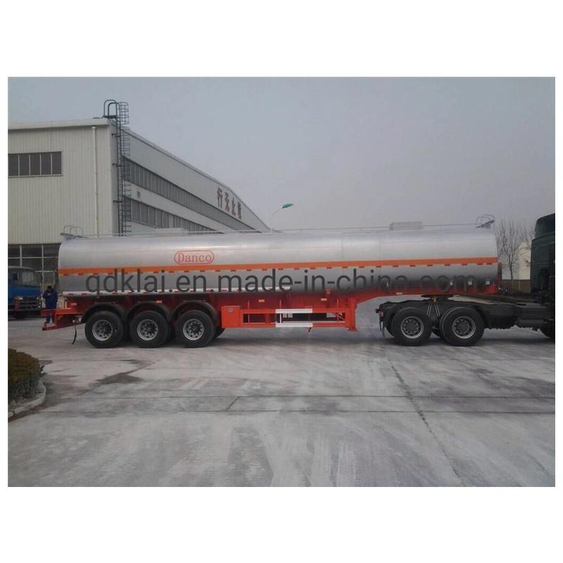 Kailai 3 Axles HOWO Truck Head 45000 Liters Oil Fuel Tank Trailer in Low Price