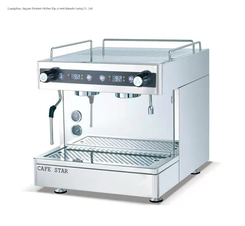 K101t Semi-automático Espresso cubierta de acero inoxidable Cafetera con Italia Diseño Cafetera máquina cafetera Espresso Cafetera