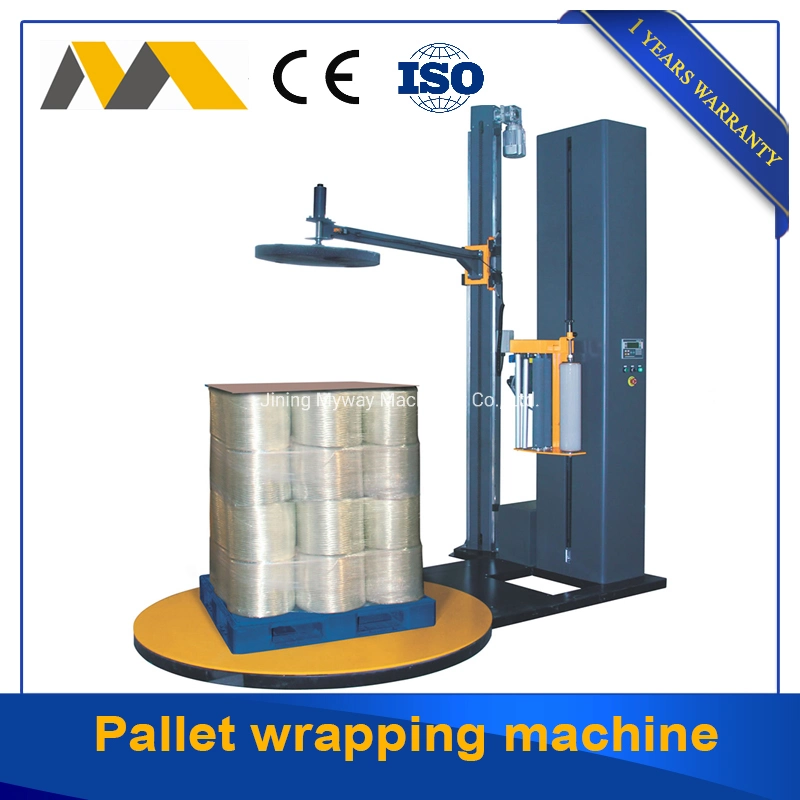 High quality/High cost performance  Automatic Pre-Stretch Pallet Film Stretch Wrapping Machine with CE Certification