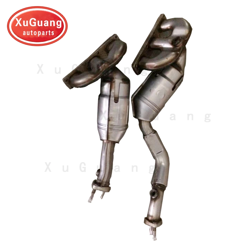 Auto Engine Parts Tail Gas Purifier Euro 4 Euro 5 Suitable for BMW X5 Old Type Automobile Three-Way Catalytic Converter