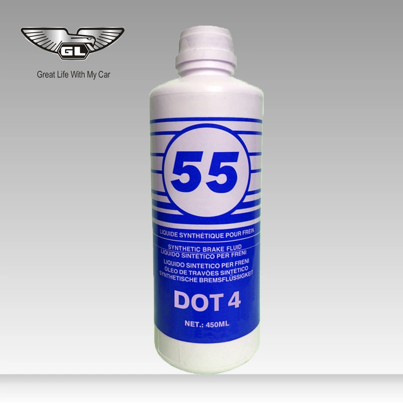 High Boiling Point Synthetic Brake Fluid DOT 3 DOT 4 Brake Oil