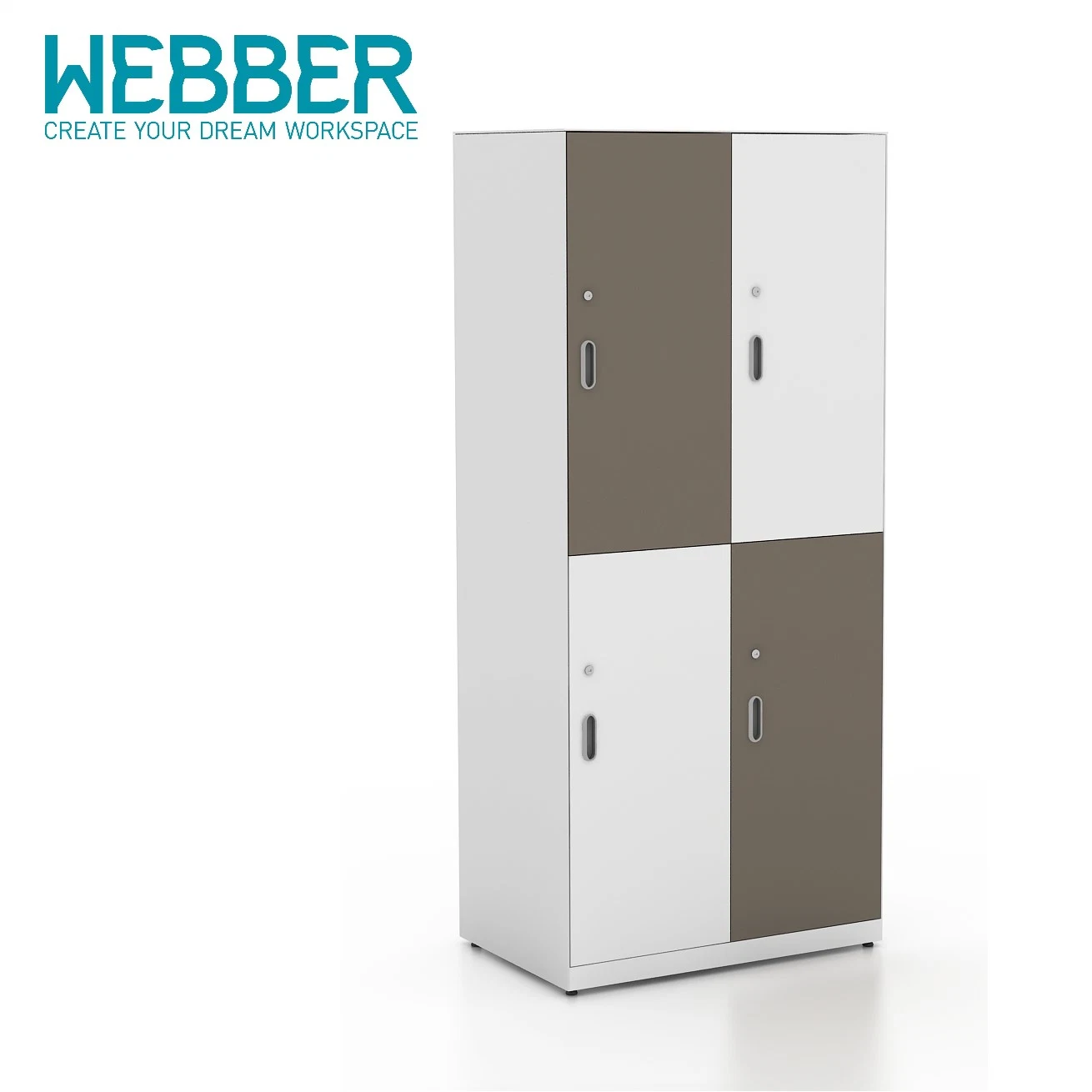 Strengthen Packaging Living Room Webber 900W*450d*1800h mm Wall Mounted Locker Furniture