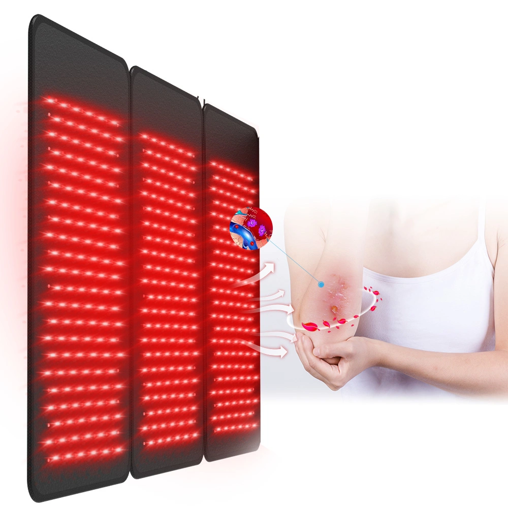 Reduce Joint Muscle Pain Increases Blood Flow LED Infrared Light Therapy Mat