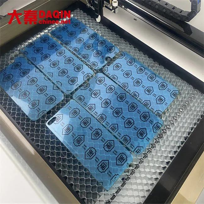 Nano Tempered Glass Screen Protector Laser Cutter of Daqin