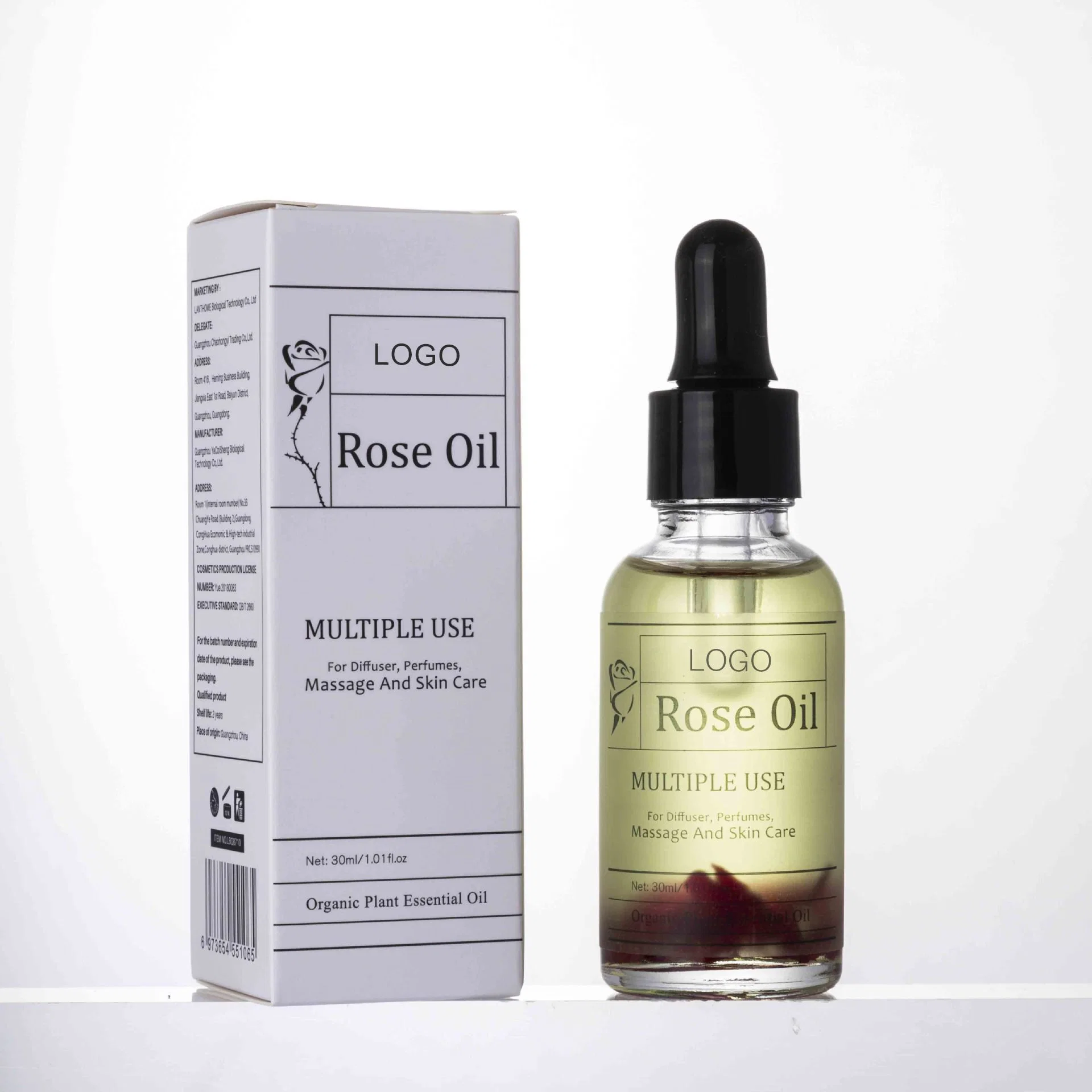 Cosmetics Facial Skin Care Rose Essential Oil for Skin Beauty