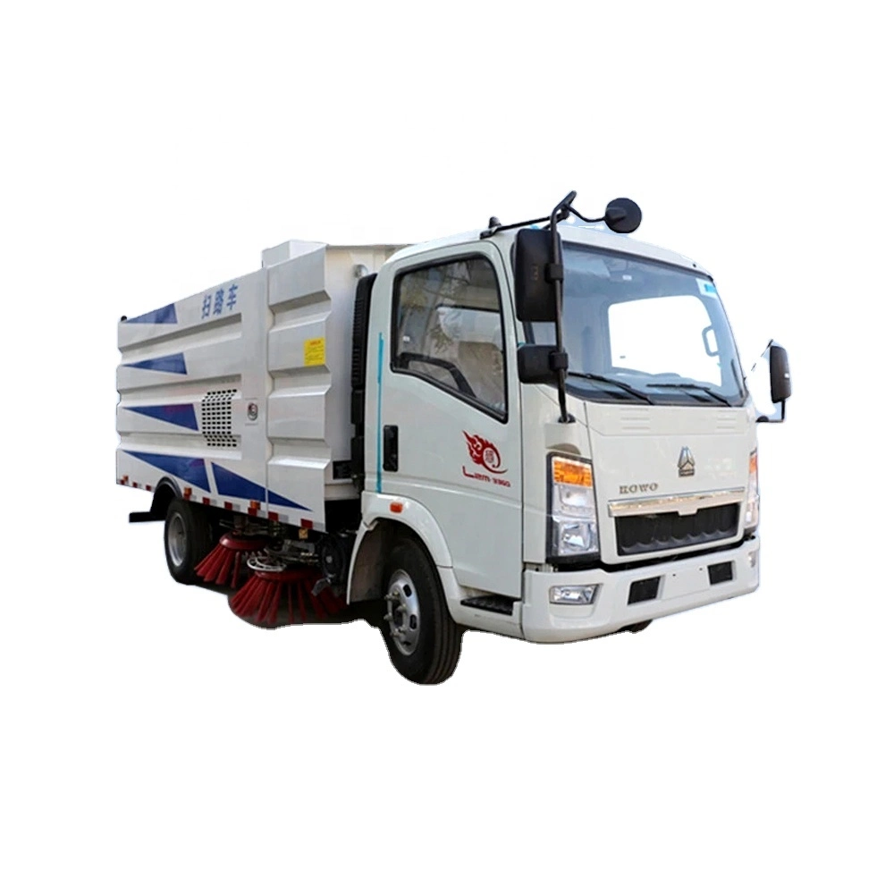 HOWO Sweeping Road Washing Washer Vacuum Cleaning Sweeper Suction Truck