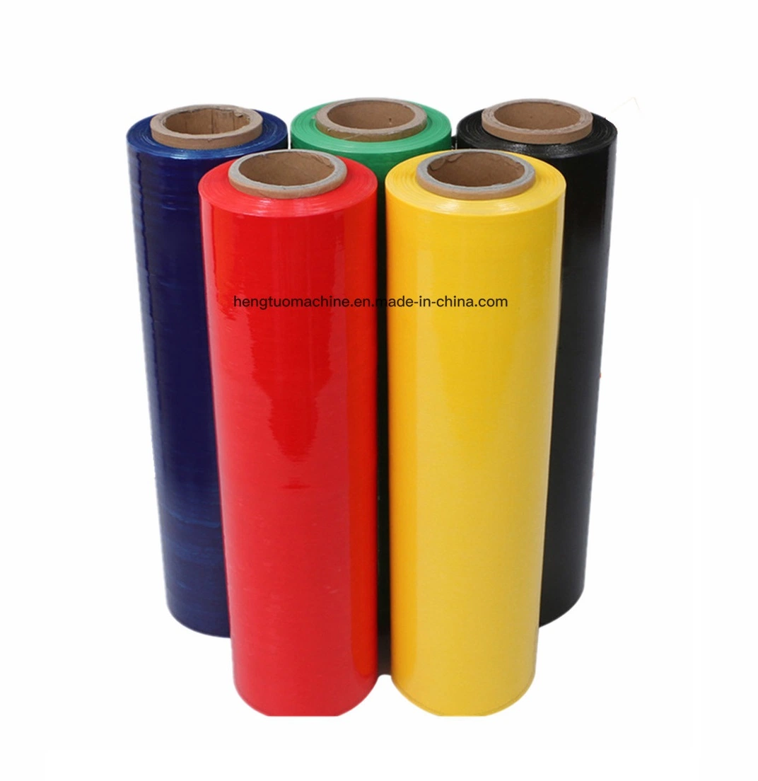 PE Stretch Wrap Film Cling Film Double Extruder Co-Extrusion Cast Line Winding Packaging Stretch Film Production Machine