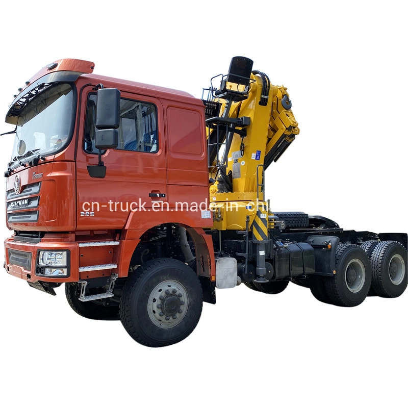 Shacman Low Price Full Drive 12ton 14ton 16ton 20ton Crane Mounted Tractor Head Truck