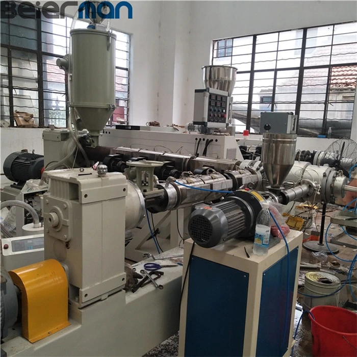 CE Approved 16mm-50mm HDPE PE New and Recycled Raw Material 2-4 Layers Single Screw Co-Extrusion Production Line Plastic Pipe Making Machine