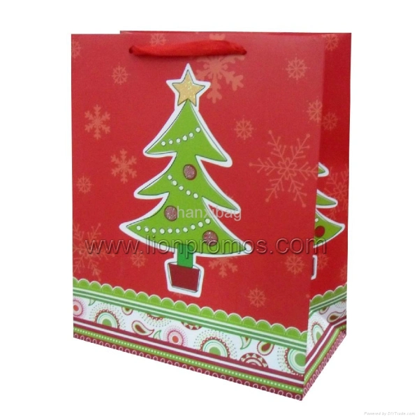 A época de Natal Vinho decoração doces Papel de embalagem Dom Bag