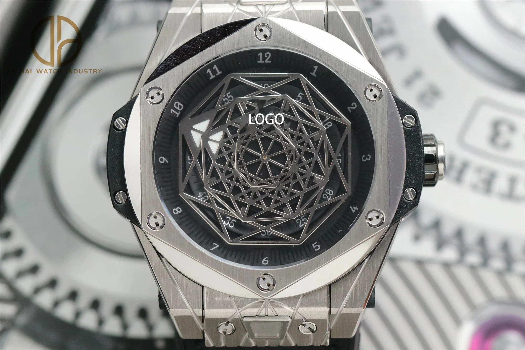 Super Clone 5A Watch Wwf Hb Factory Ceramic Watch Sports Mechanical Men's Watch, Luxury Titanium Watch