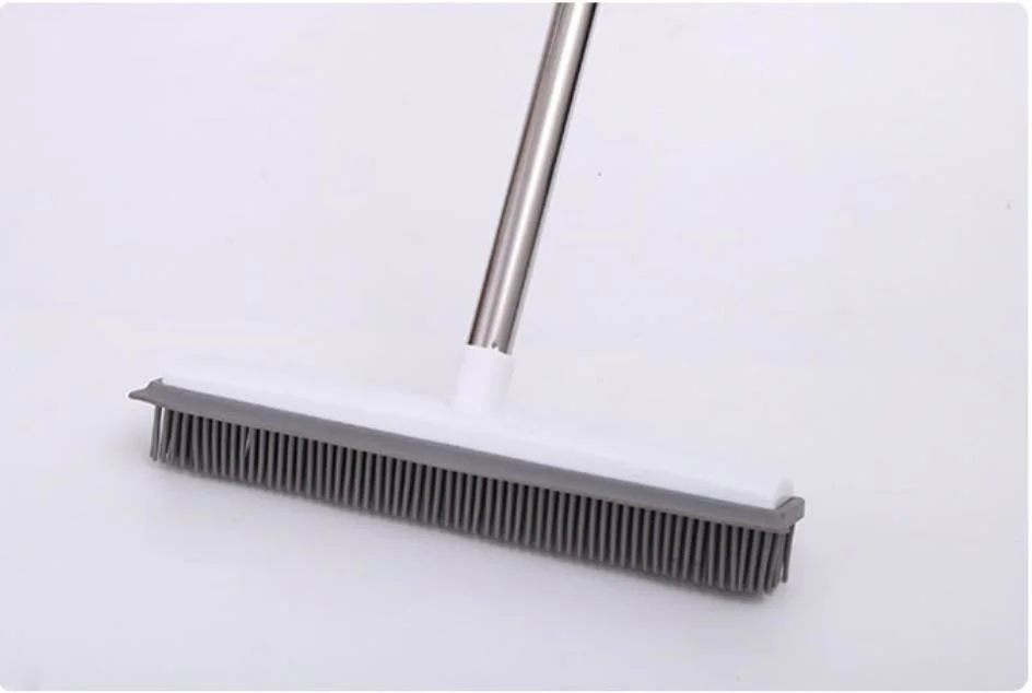 Pet Carpet Hair Removal Broom Dust Wash Mop Rubber Floor Brush Cleaning Pet Hair Removal Brush