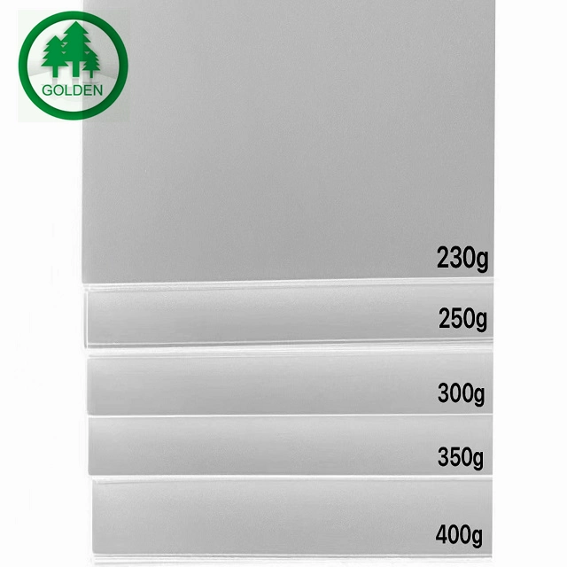 Einseitig beschichtetes Elfenbeinbrett 250gsm Preis Hi-Bulk GC1 FBB Papier C1s Beschichtete Weiße Pappe Elfenbeinkarton