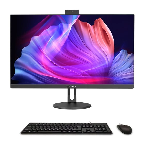 27inch Factory OEM Aio IPS with DVD CD Player Camera Type C All in One PC Computer for Office Business