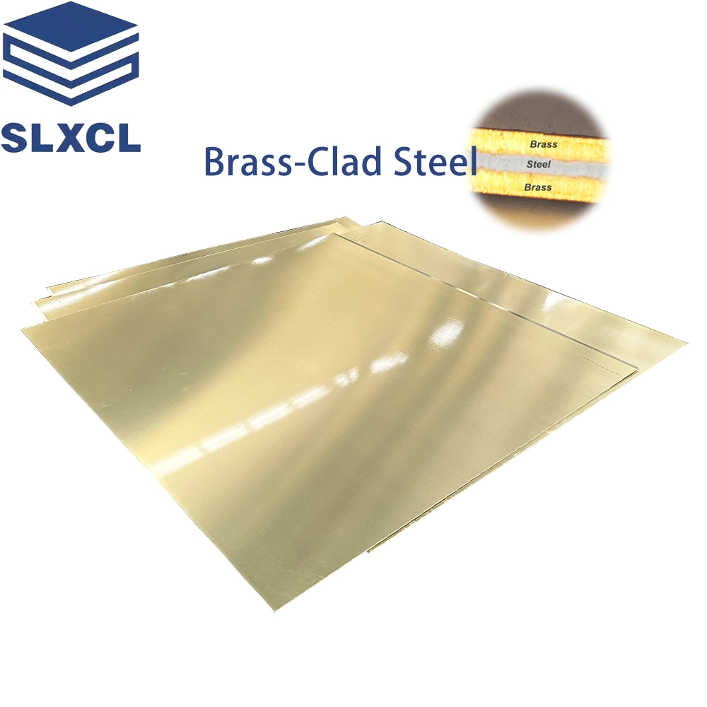 88-91% Brass Clad Stainless Steel Sheet Plate Commercial Strip