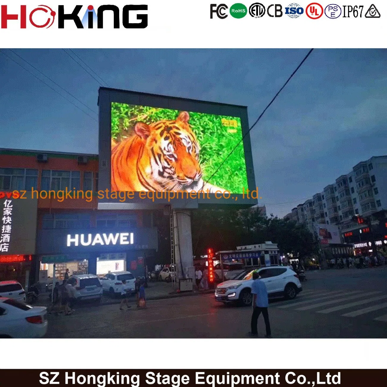 Outdoor Full Color P10 LED Sign for Advertising LED Display Billboard