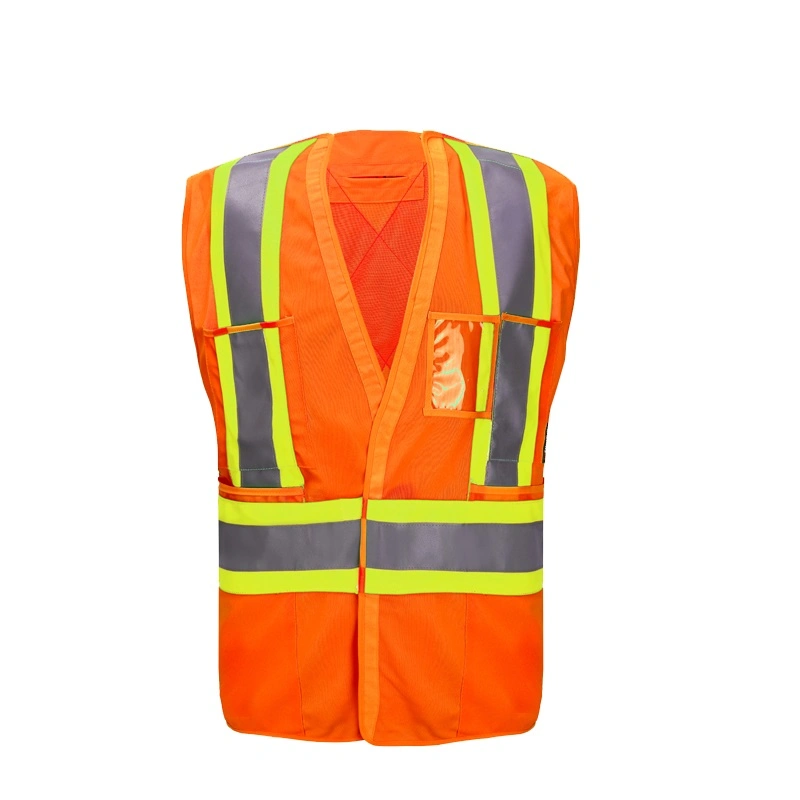 Hi Viz Reflective Running Safety Vest Construction Gear Protective Wear