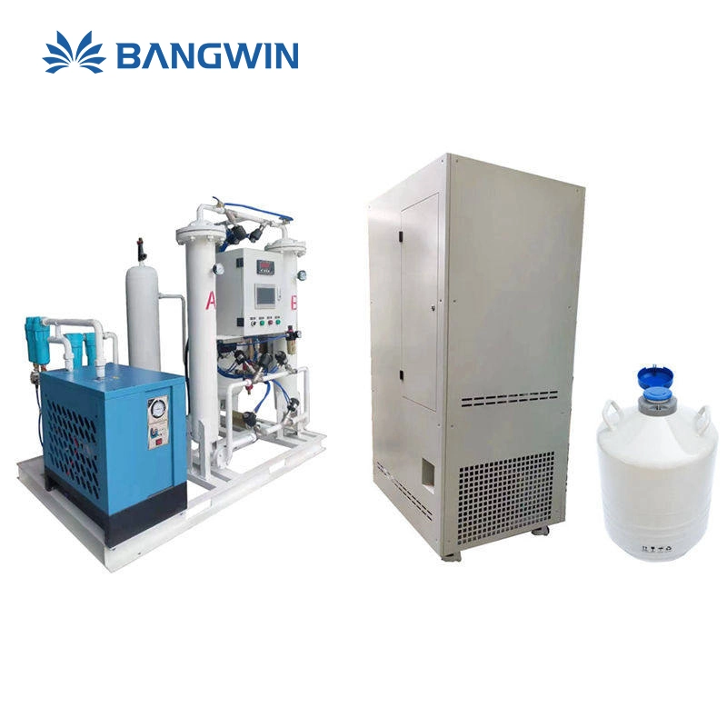 Mounted Nitrogen Cold Drying Machine Liquidator Full Set of Liquid Nitrogen Generator