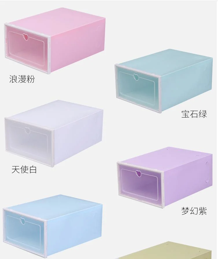 Thickened Transparent Shoe Box Men and Women Household Plastic Shoe Storage