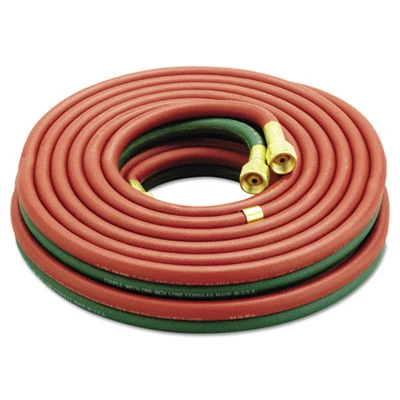 R Grade 1/4''x 50FT Rubber Twin Welding Hose with Fittings