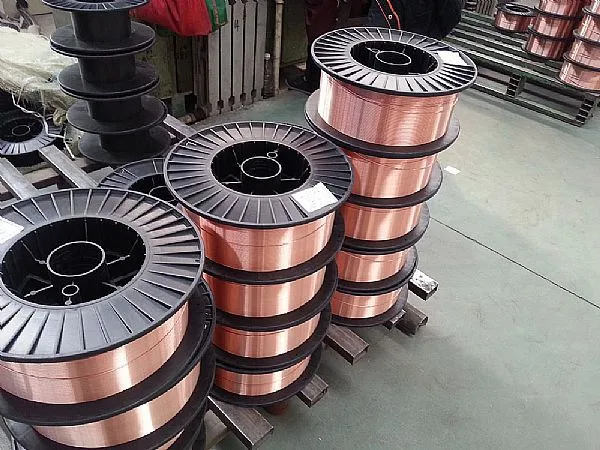 CO2 Gas Shielded Solid Welding Wire Aws A5.18 Er70s-6