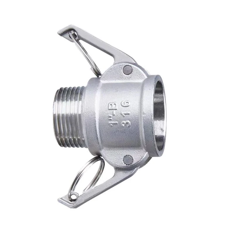 Wenzhou 304/316 Stainless Steel Type B Quick Coupling for Connector