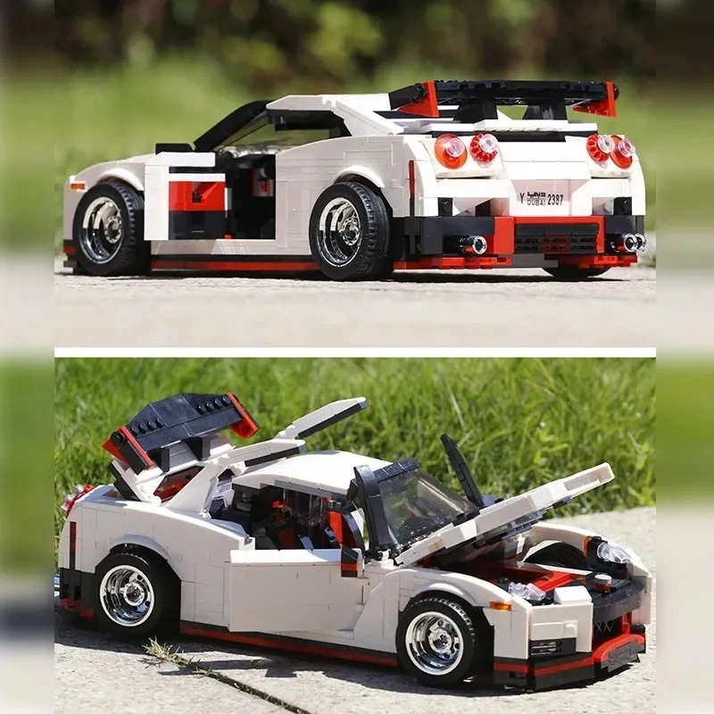 1024 PCS Kids Plastic Toy Boys Gift Creatively Bricks Building Blocks Interesting Children Colorful Model Sport Racing Car Blocks for Kids