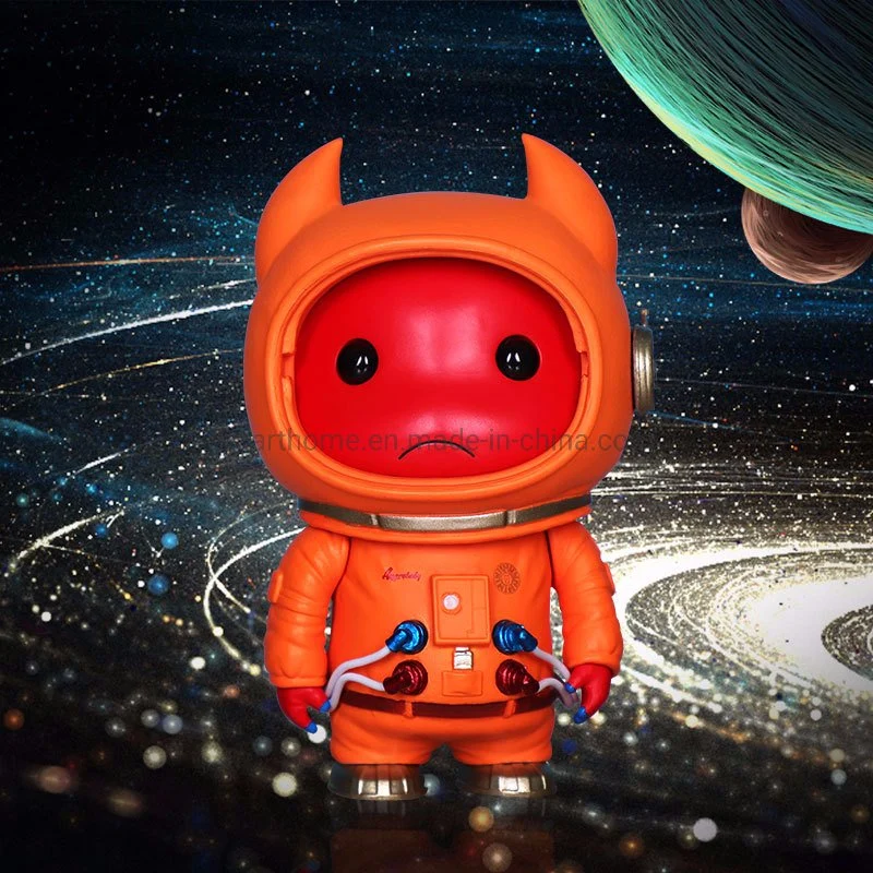 Personalisierte Angrybaby Astronaut PVC Kunststoff Puppe Fabrik Fashion Toy