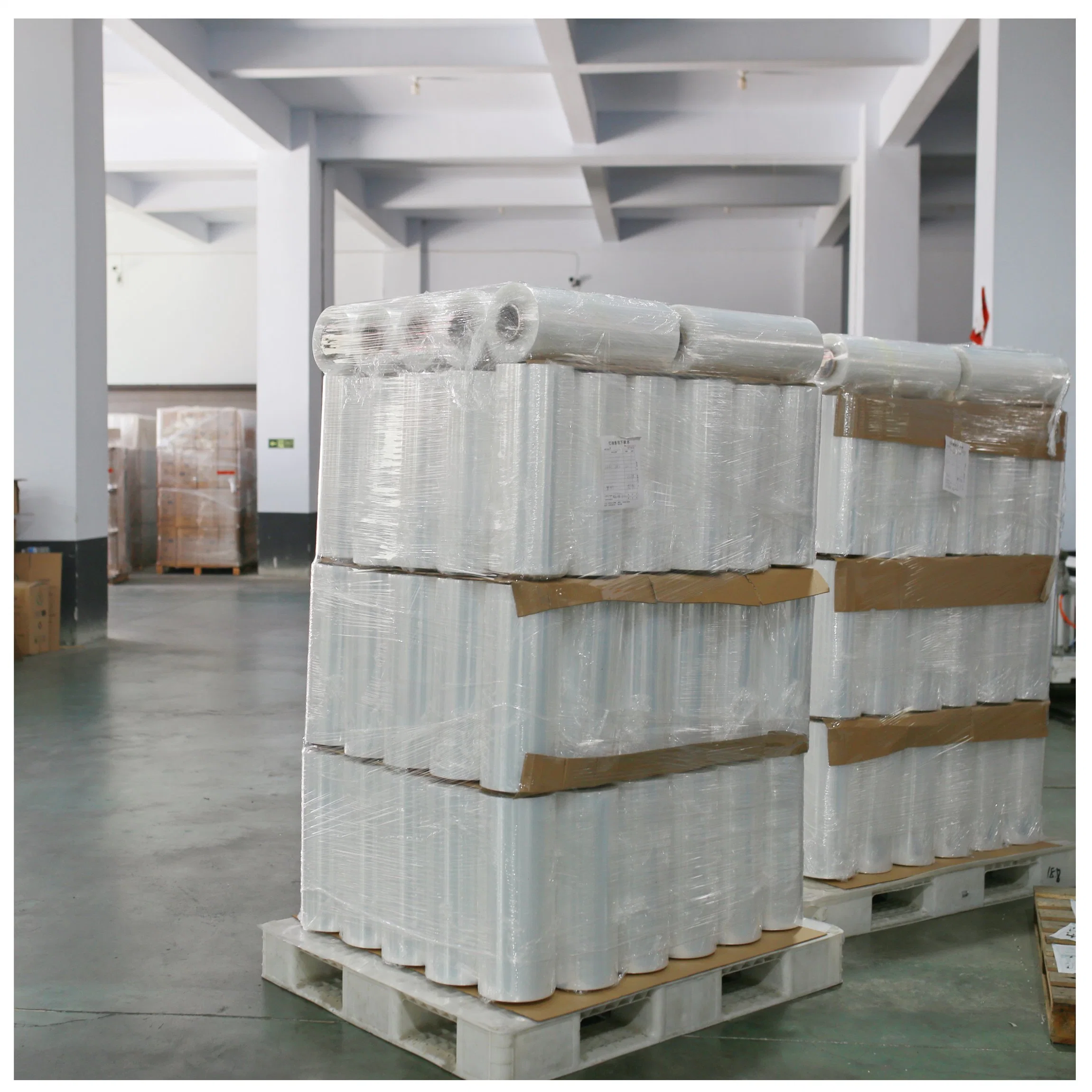 Customized Pallet Self-Adhesive PE Protective Stretch Film Transparent Packing Plastic