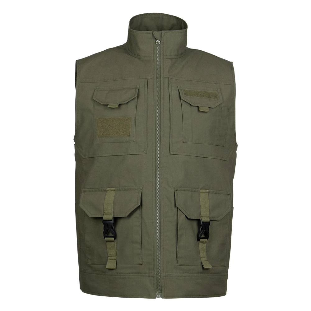 High quality/High cost performance Custom Security Fashion Army Green Air Soft Tactical Vest for Hunting