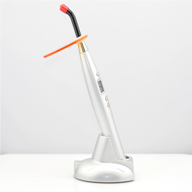 Lk-G43 Drahtlose Dental Light Cure Unit mit Kunststoffgriff