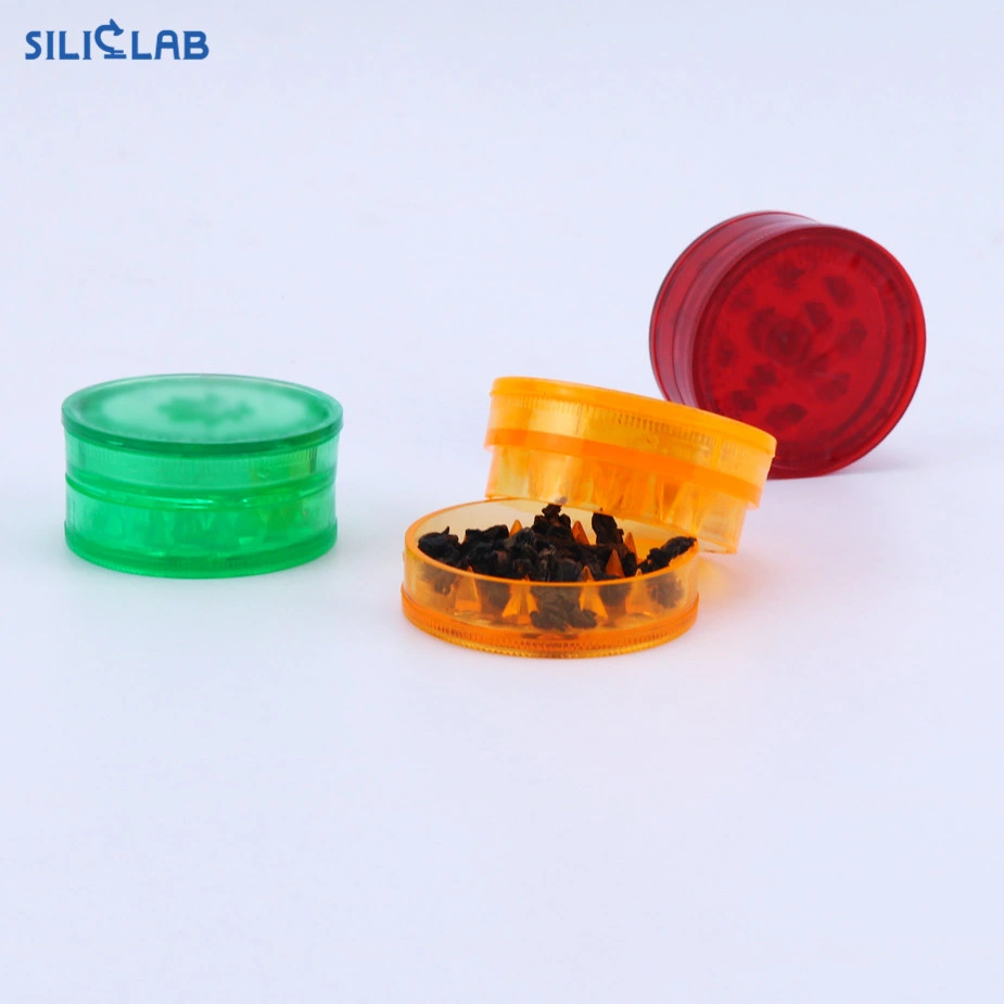 Economic Plastic Herb Grinder Doped Blunt Rolling Smoking Acrylic Grinders