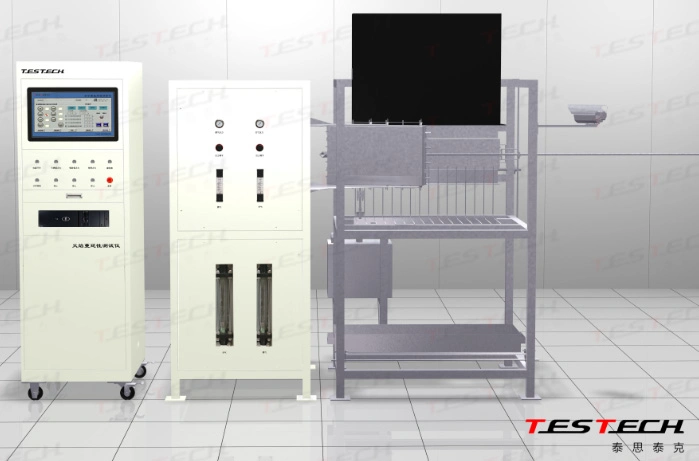 Machine de test d'étalement de flamme à panneaux radiants (FTech-ISO5658)