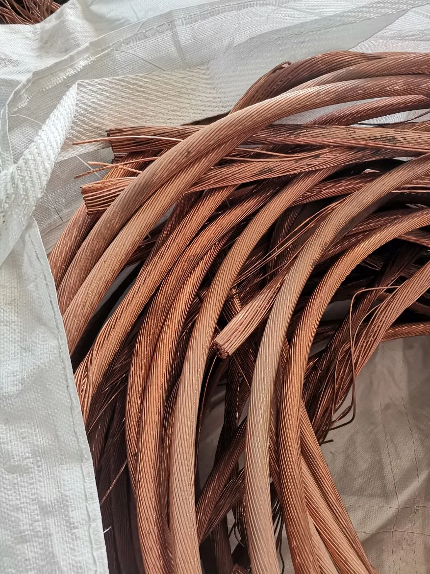 Copper Cable Scrap Brass Scrap 99.98% Cable Wire Rope Cu Bronze Copper Wire