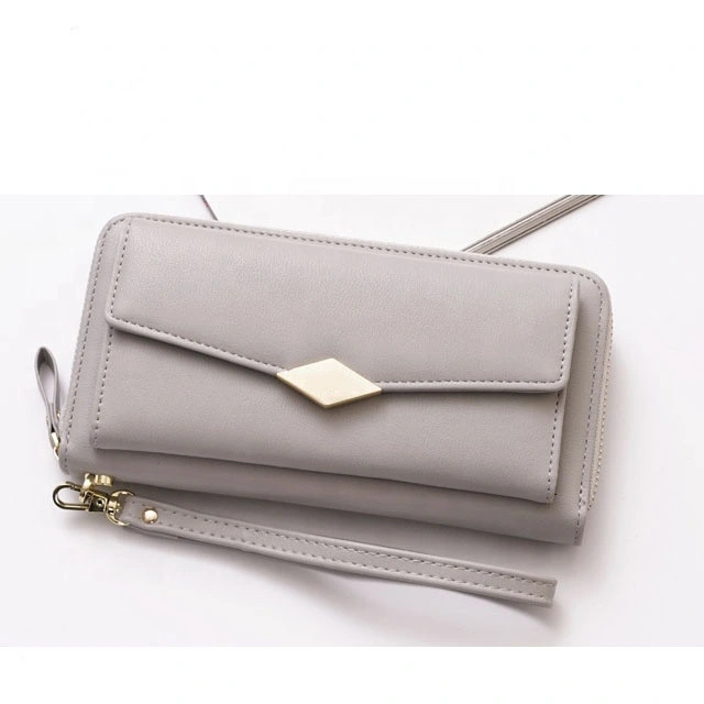 Big Volume Multi Purpose Women Outdoor Cash Cards Phone Clutch Zipper Wallet