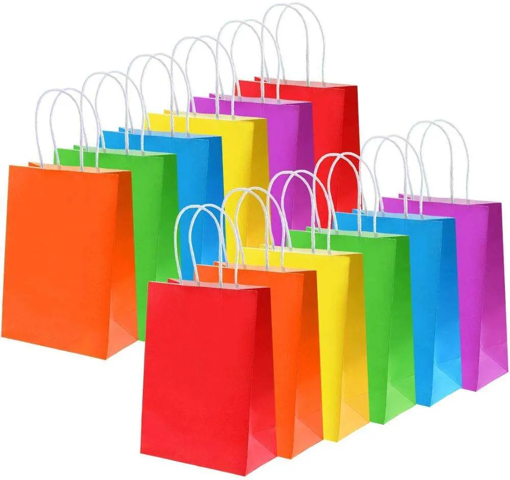 Eco Friendly Cheap Custom Christmas Gift Takeaway Food Bag Fashion Shopping Bag