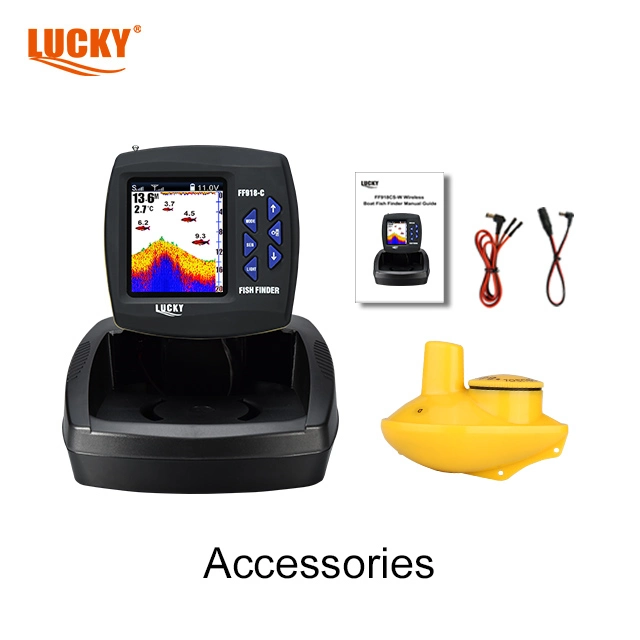 Lucky mode Split Screen Fruno Fish Finder FF918C-W