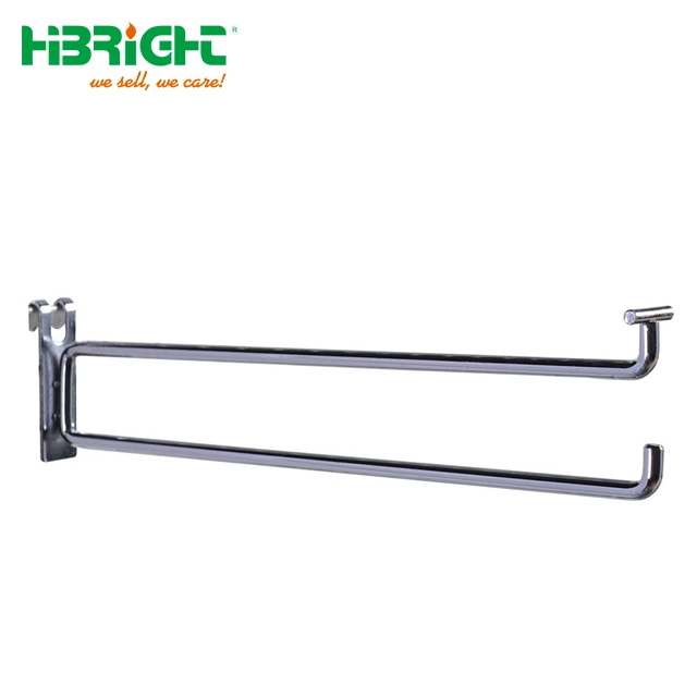 Supermarket Gondola Shelves Wire Metal Display Hooks for Shelves Rack