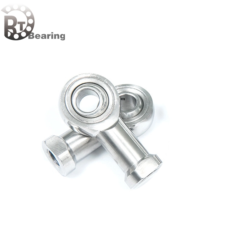 Self-Lubricating Rod End Joint Bearing Stainless Steel Rod End Joint Bearing Oil Cylinder Assembly Rod End Joint Bearing Si10pk (M10*1.25) SA10pk