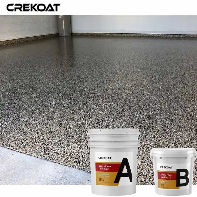 Waterproof Surface 100% Solid Epoxy Marble Floor Garage