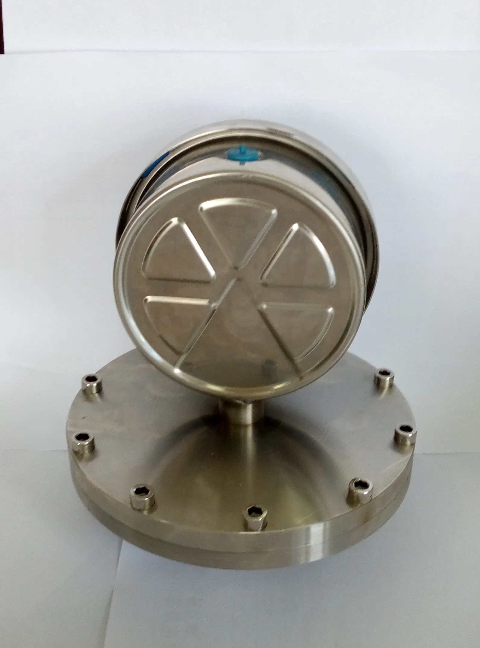 100mm 4" Diaphragme pleine Ss bas connecter le manomètre