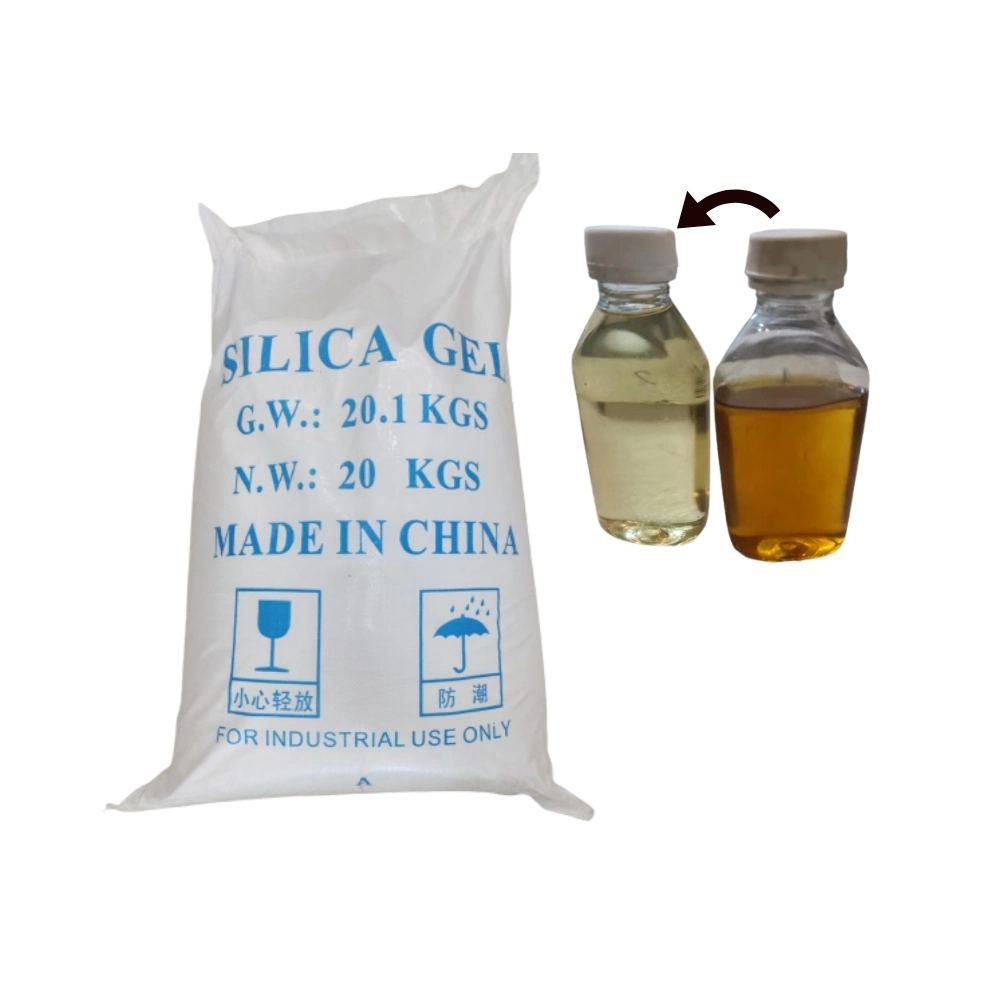 Oil Refinery Chemical Black Oil Silica Gel for Refinery