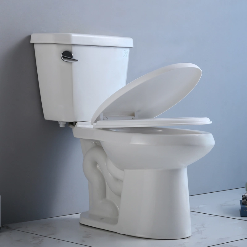 Ovs Cupc Round Dual-Flush Elongated Bathroom Wc Ceramic Toilet Bowl Luxury Two Piece Water Closet Dragon Toilet