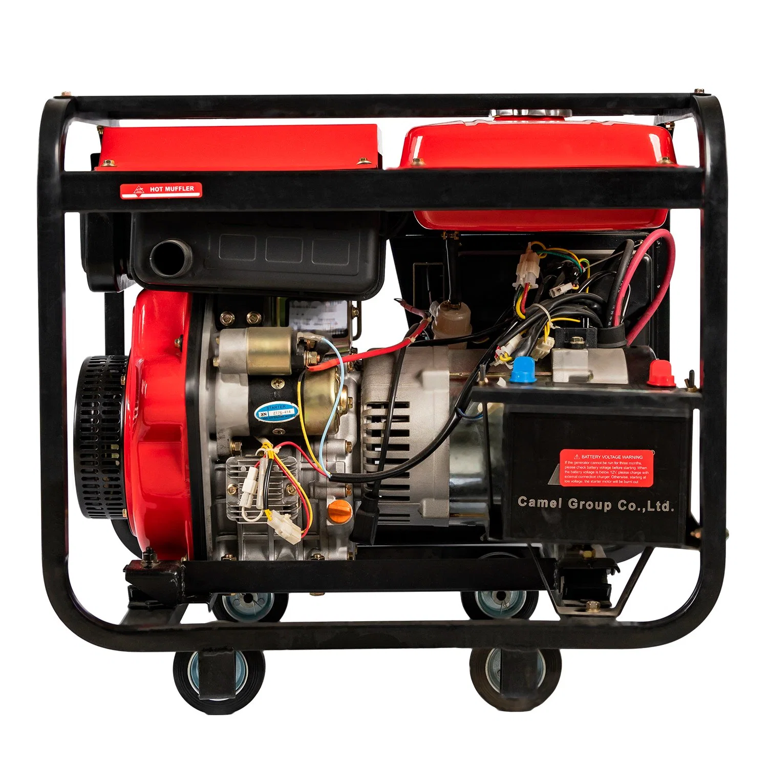 Open Type 5kw 5kVA 186fa Three Phase AC Alternator Diesel Generators