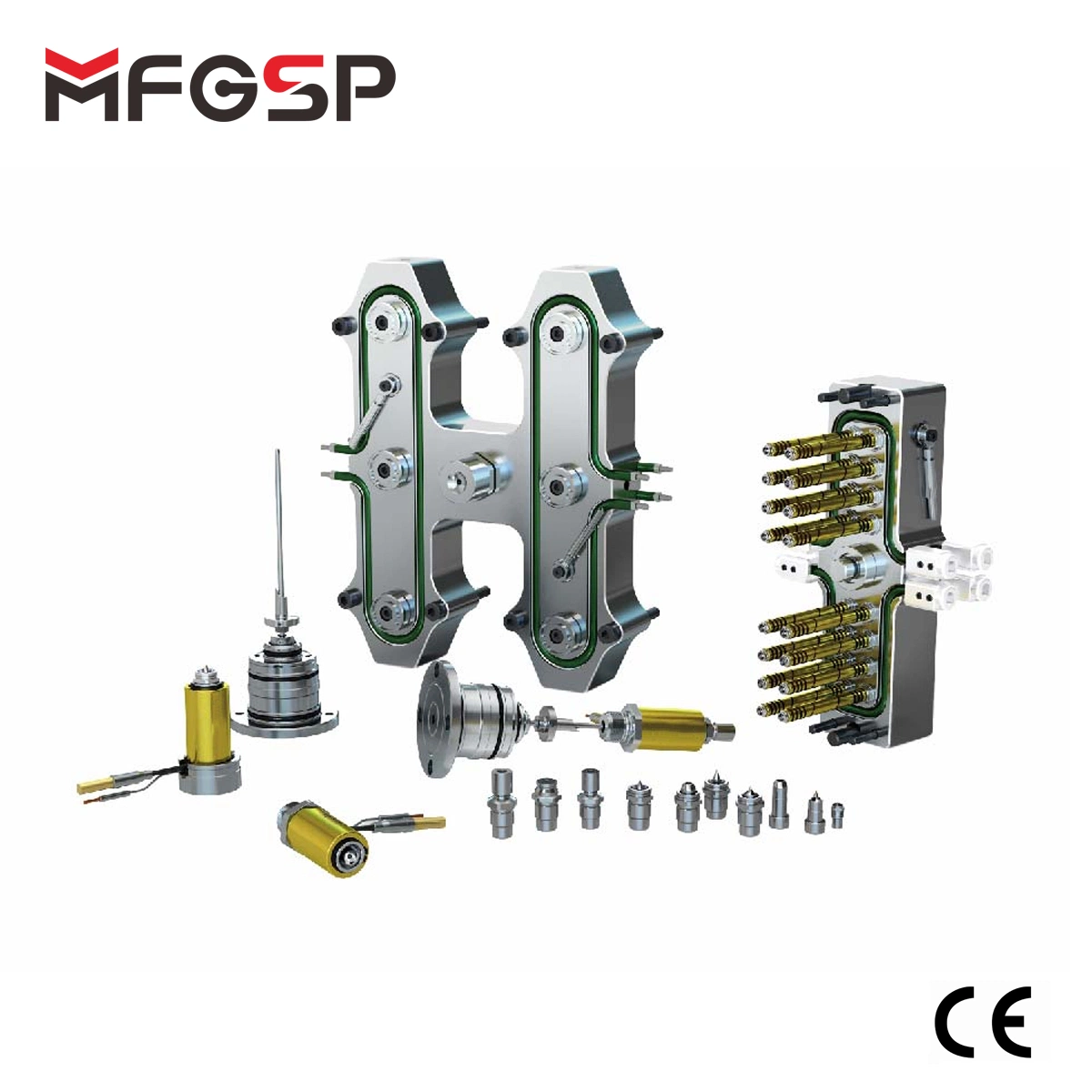 SP3515 Hot Runner Mould system for Plastic Injection Molding Machine