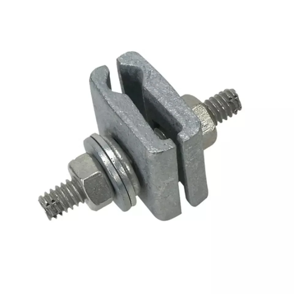 Abrazadera de alambre de amarre de acero galvanizado de buena calidad de 1/4"-7/16" D